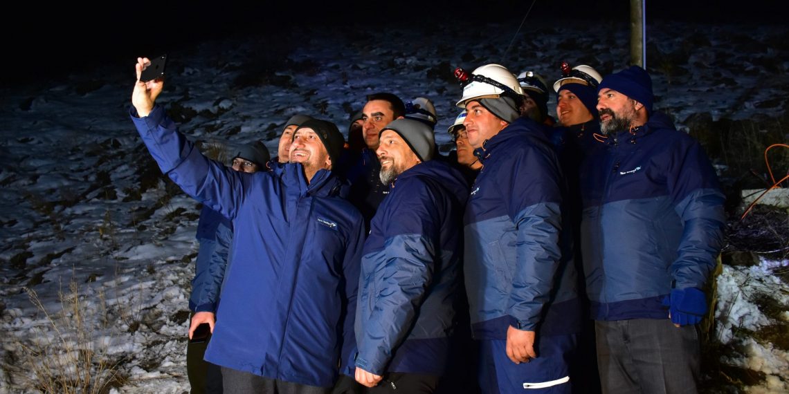 Türk Telekom CEO’su Ümit Önal, Yeni Yıla -15 Derecede Çalışan Ekiplerle Girdi!