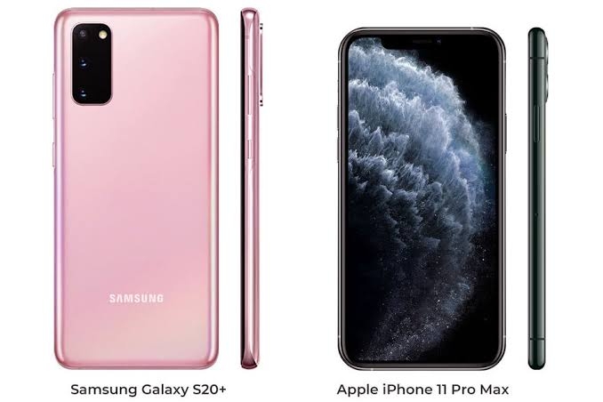 Galaxy S20+ vs iPhone 11 Pro Max!