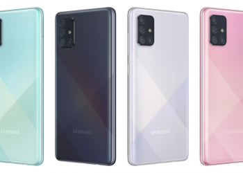 Galaxy A71’in Tüm Renkleri Kutudan Çıkıyor!