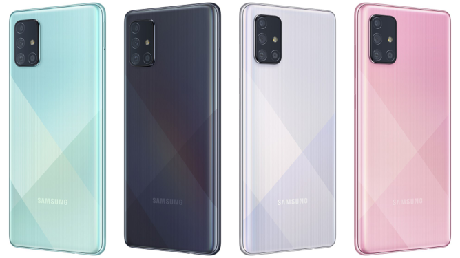 Galaxy A71’in Tüm Renkleri Kutudan Çıkıyor!