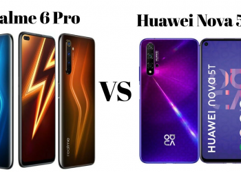 Huawei Nova 5T vs Realme 6 Pro