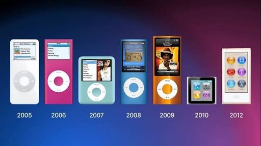 iPod’ların Evrimi Şaşırtıyor!