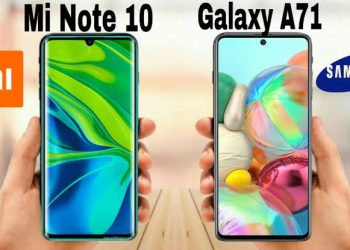 Xiaomi Mi Note 10 Lite vs Samsung Galaxy A71 Kamera Karşılaştırması