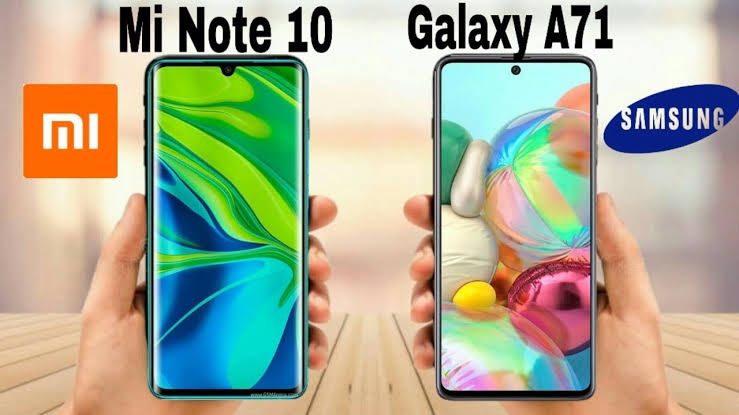 Xiaomi Mi Note 10 Lite vs Samsung Galaxy A71 Kamera Karşılaştırması
