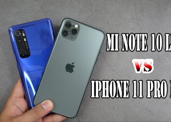 Mi Note 10 Lite ile iPhone 11 Pro Max Karşı Karşıya!