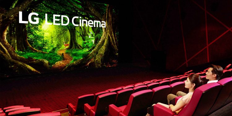 LG LED Sinema Ekranı ve Dolby Atmos’a Sahip İlk Sinema Salonu Açıldı