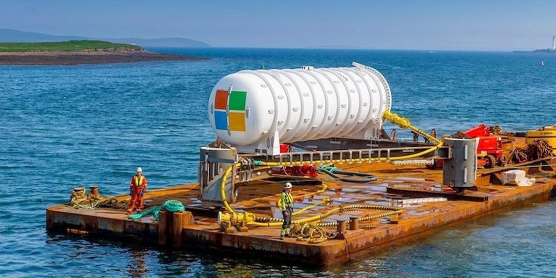 Microsoft: dünyanın en büyük su altı veri bulutu geliyor!