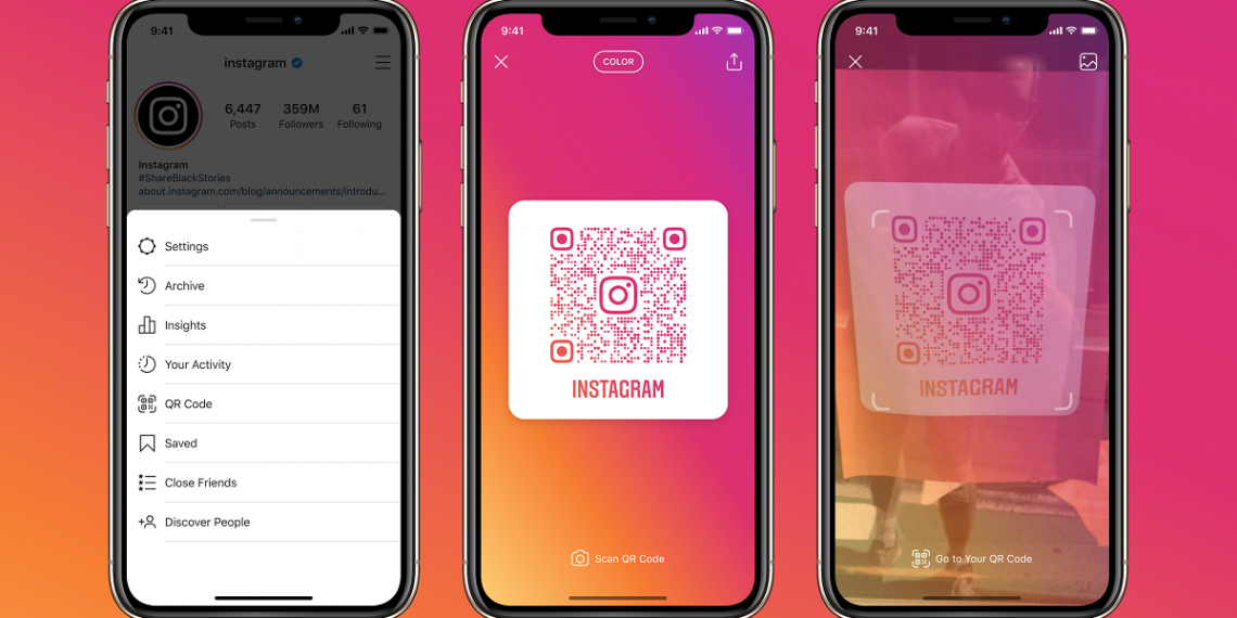 Instagram QR kod özelliğini hayata geçirdi