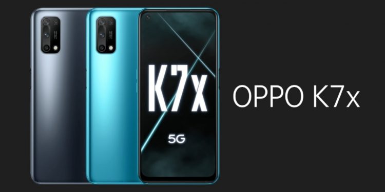 Oppo K7x piyasaya sürüldü