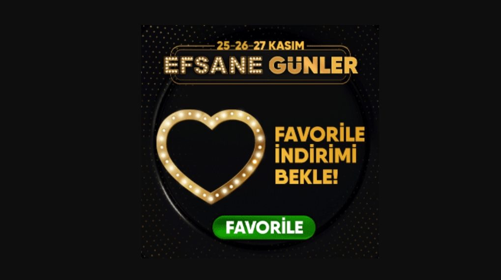 Elektronikte Efsane İndirimler Black Friday’de!