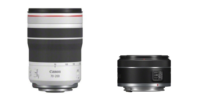Canon, RF 70-200 mm F4L ve 50 mm F1.8 STM lenslerini duyurdu