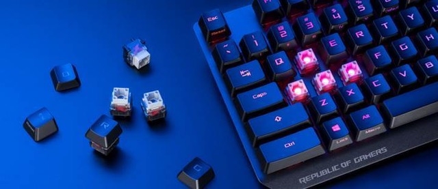 Asus ROG RX Optik Anahtarlara Sahip Yeni Gaming Klavyesini Duyurdu!