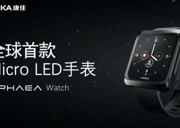 Dünyanın ilk MicroLED akıllı saati: Aphaea Watch