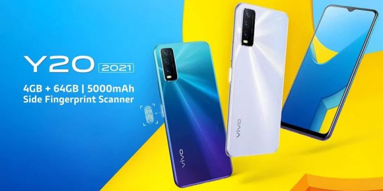 Vivo Y20(2021) akıllı telefonu piyasaya sürdü