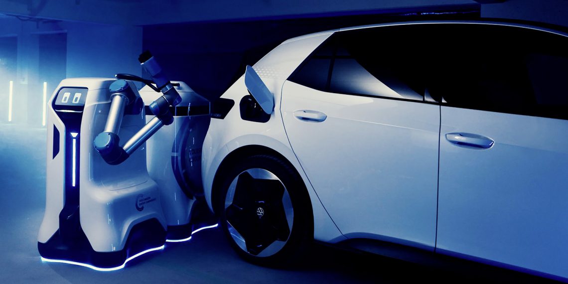 Volkswagen elektrikli araç şarj robotu çıkarmaya hazırlanıyor
