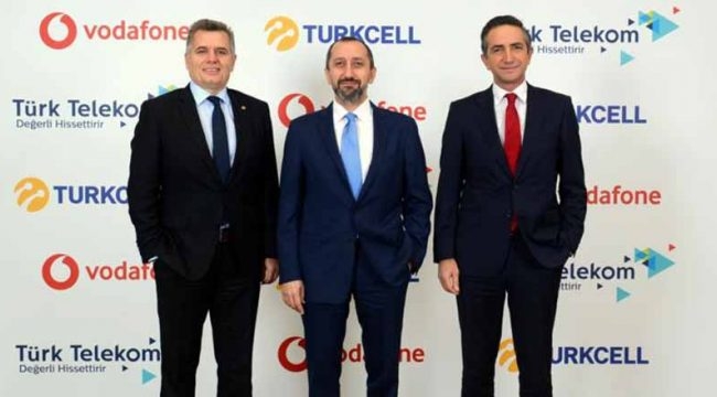 Turkcell, Türk Telekom ve Vodafone Yerli Uygulamalar İçin Güçlerini Birleştirdi