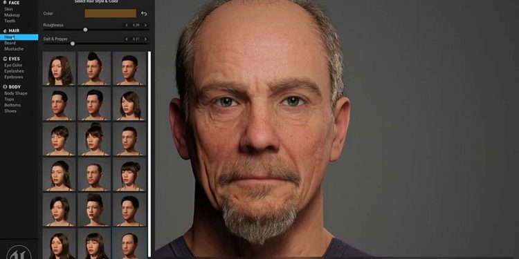 Epic’in yeni aracı MetaHuman ile gerçekçi yüzler oluşturun