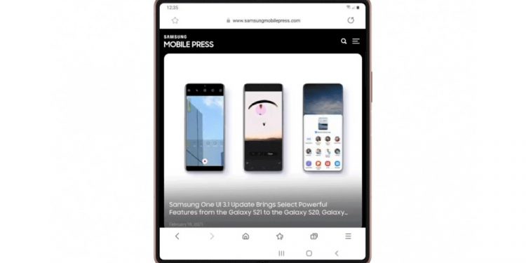 Samsung Galaxy Z Fold 2, One UI 3.1 güncellemesi aldı
