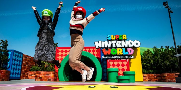 Japonya’da Super Nintendo World parkı açıldı