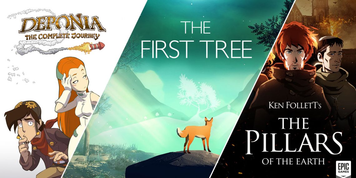 Epic Games ile 3 oyun ücretsiz: Deponia, Ken Follet’in The Pillars of the Earth ve The First Tree