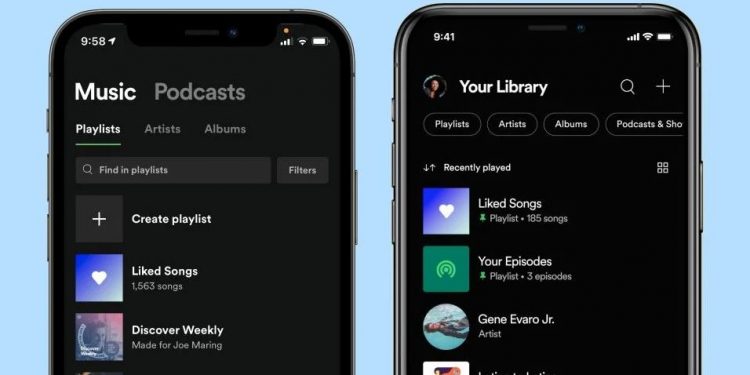 Spotify ‘Kitaplığın’ bölümünü güncelliyor