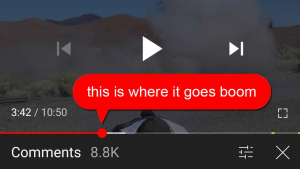 YouTube yeni yorum özelliğinin tahmini görüntüsü