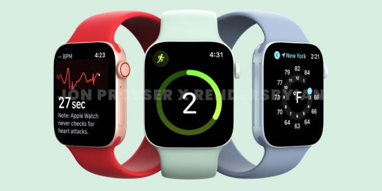 Apple Watch Series 7 Tasarımı Sızdırıldı