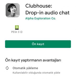 Clubhouse Android Türkiye