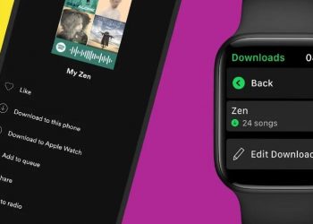 Spotify’dan Apple Watch için yeni güncelleme