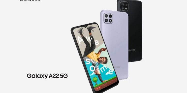 Samsung Galaxy A22 ve A22 5G serisi piyasay sürüldü
