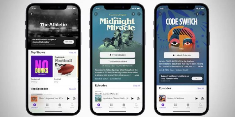 Apple Podcast abonelikleri yeniden duyuruldu