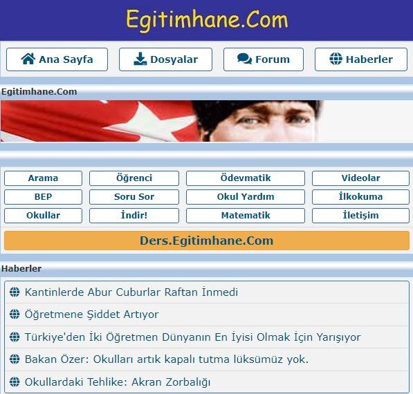 egitimhane nedir egitimhane 1 2 3 ve 4 siniflar technotoday