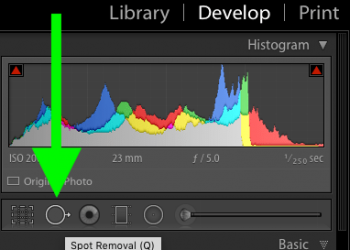 Lightroom’da Spot Removal ile Lekeleri Yok Etmek