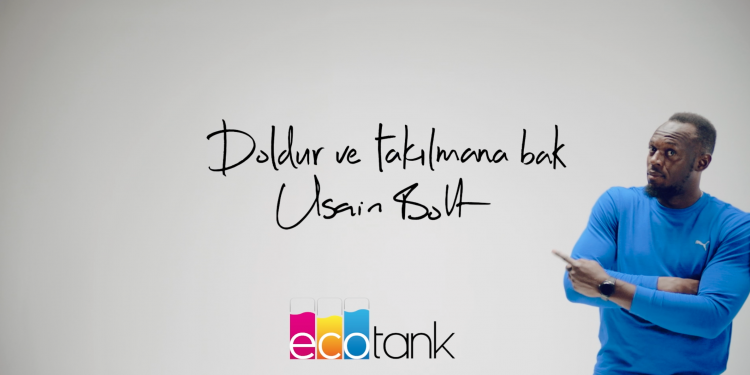 Epson, EcoTank Tasarruflu Yazıcıyı Usain Bolt ile Tanıtacak