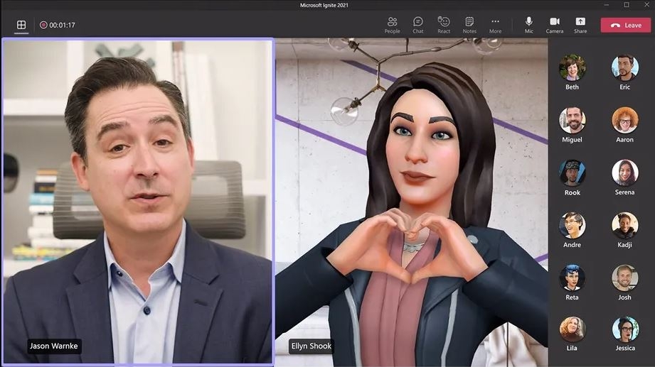 Microsoft Teams Kullanıcıları Avatara Dönüştürüyor