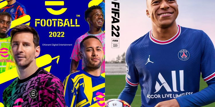 FIFA 22 ve eFootball 22 Oyun Karşılaştırması