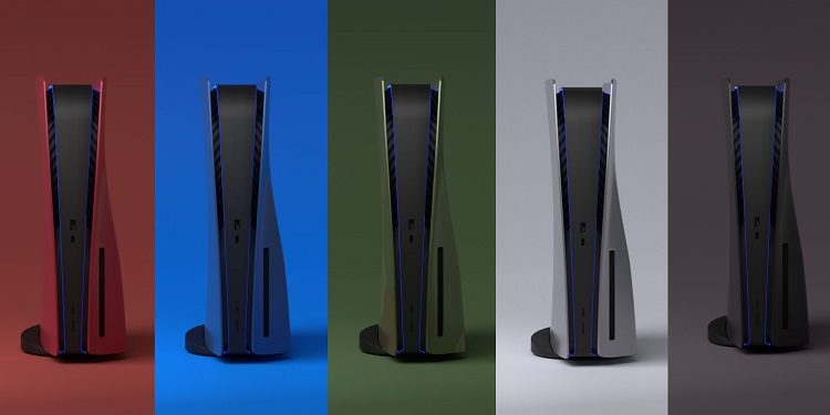 Sony PlayStation 5 İçin Özel Dış Kapak Üretebilir