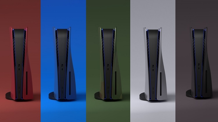 Sony PlayStation 5 İçin Özel Dış Kapak Üretebilir