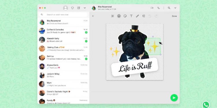 WhatsApp Web Yeni Çıkartma Özelliği Aldı
