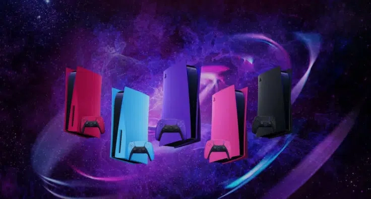 PlayStation 5 İçin Renkli Kapaklar Resmen Duyuruldu