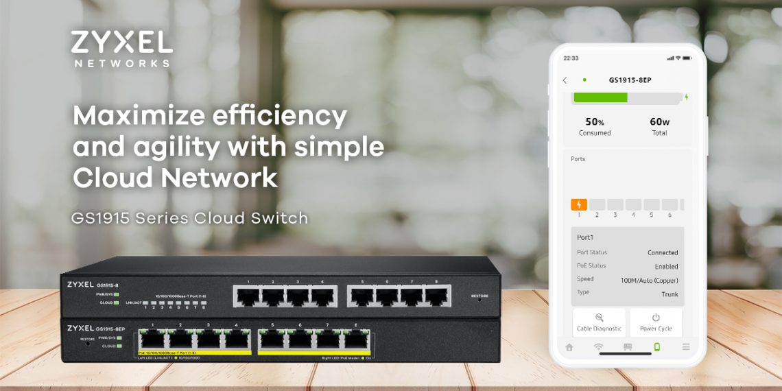 Zyxel Yeni Modemi GS1915 Serisini Piyasaya Sürdü