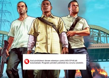 GTA 5 MSVCP140.dll Hatası Nasıl Çözülür?