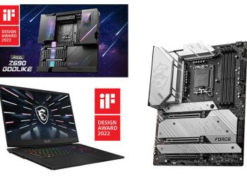 MSI, 3 Dalda iF Design Ödülüne Layık Görüldü