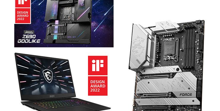 MSI, 3 Dalda iF Design Ödülüne Layık Görüldü