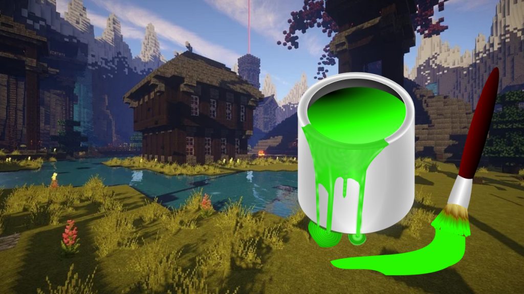 Minecraft Yeşil Boya Yapımı