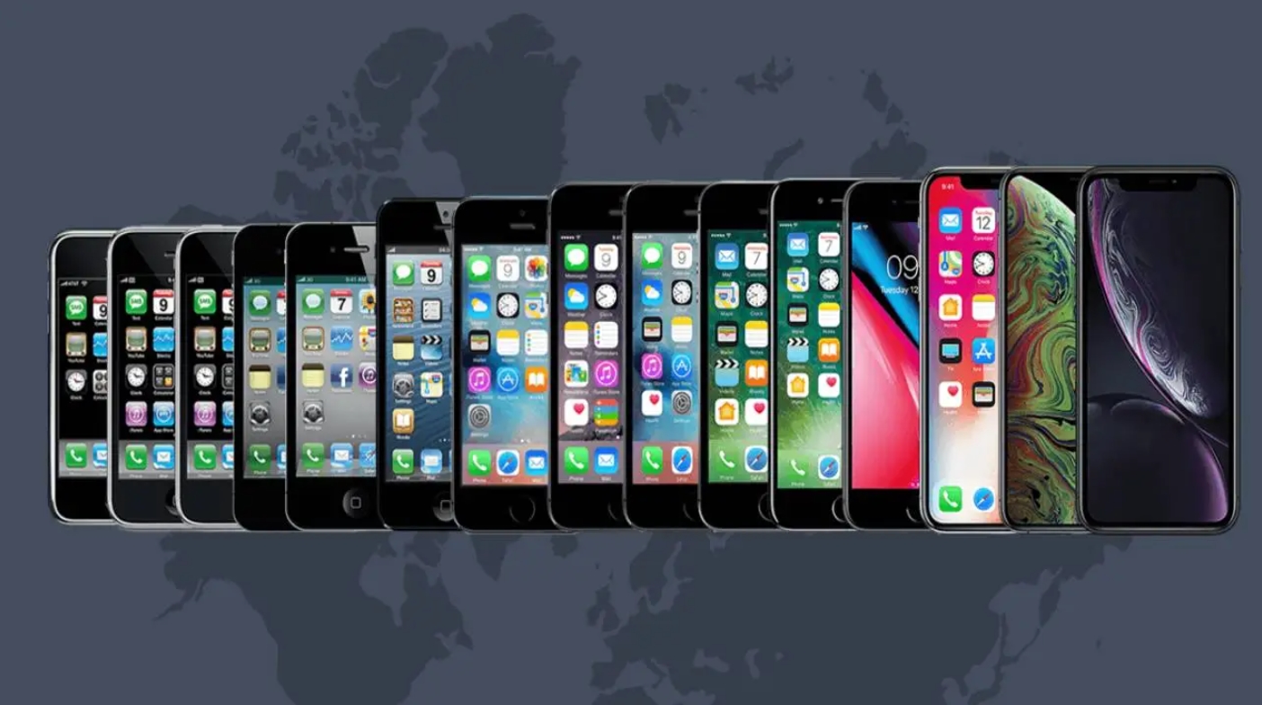 Модели телефонов iphone. Apple iphone 1. Iphone Evolution 2007 2020. Линейка Apple iphone. Iphone Эволюция с 2007.