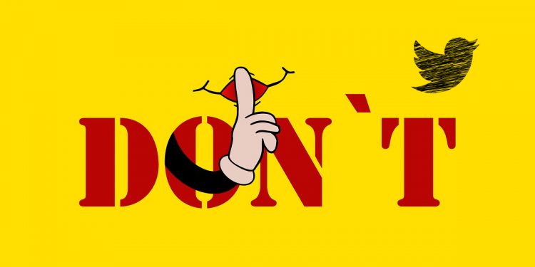 Twitter Bahsetme Engelleme Özelliğini Test Ediyor