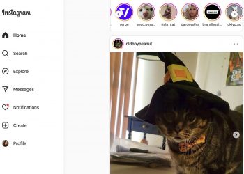 Instagram Web Arayüzünde Yenilik