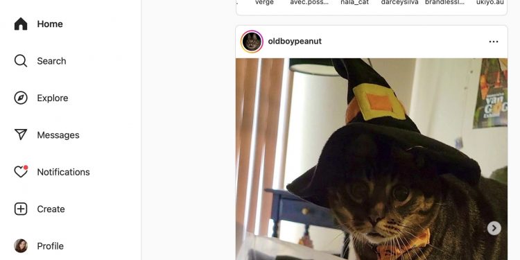 Instagram Web Arayüzünde Yenilik