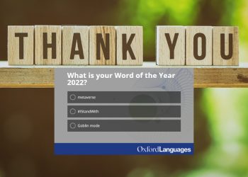 Oxford, Yılın Kelimesi İçin Anket Başlattı!